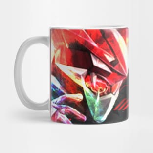 CYBERVILLAIN BLAZE EVIL RED RANGER IS THE GOAT PRBM Mug